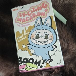 NIB AUTHENTIC Exciting Macaron Labubu - Sesame Bean